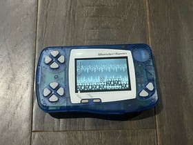 Bandai WonderSwan WS W/ IPS Screen, OEM Shell & Glass Lens - Skeleton Blue