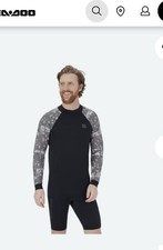 Seadoo NEW Medium Mens Performance Shorty Wetsuit GTX Switch Spark RXP GTI