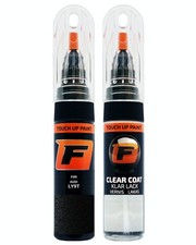 für AUDI LY9T MYTHOSSCHWARZ LACKSTIFT Reparatur Set Autolack Kratzer