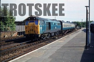 35mm Slide BR British Railways Diesel Loco Class 31 31419 Salisbury 1979 Orig
