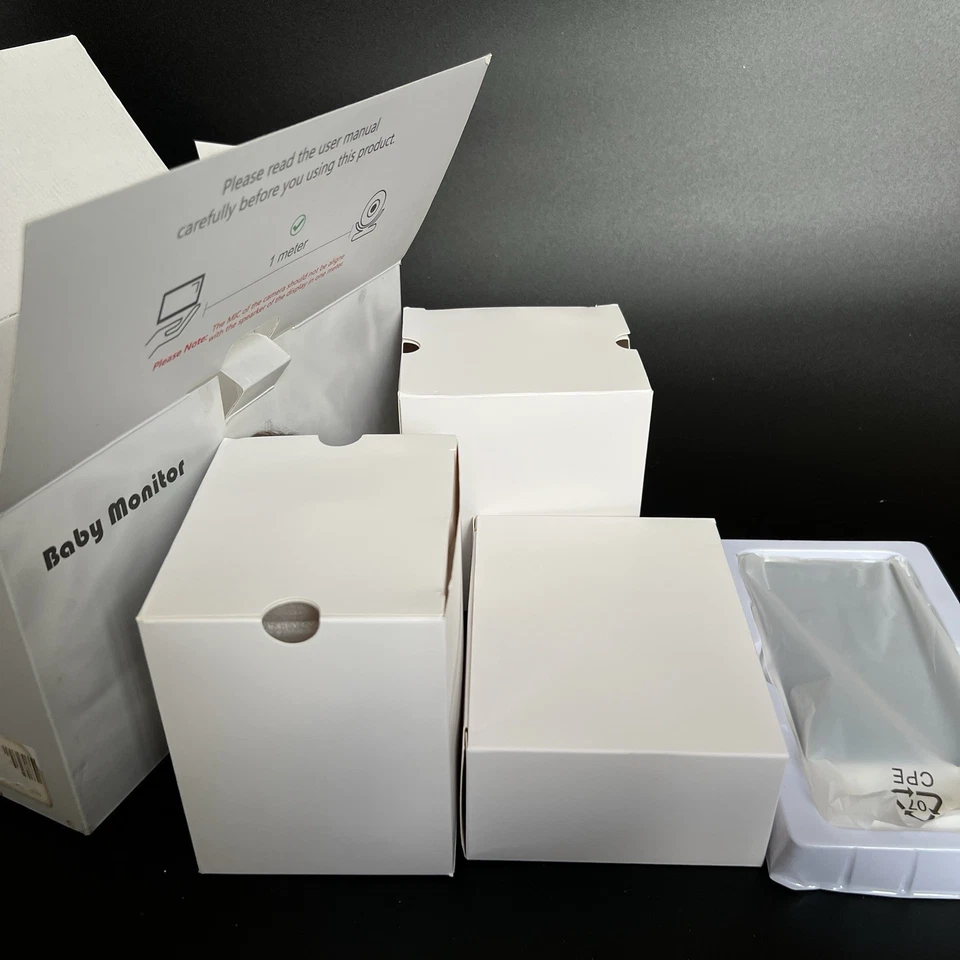 Monitor de Video para Bebé 720P con Cámara y Audio Pantalla de 4.5 pulgadas IR Visión Nocturna Foto 2 de 3