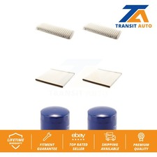 Air Cabin Engine Oil Filters (6 Total) Kit For 2006-2008 Lexus RX400h 3.3L