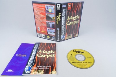 Sega Saturn *Magic Carpet* OVP mit Anleitung