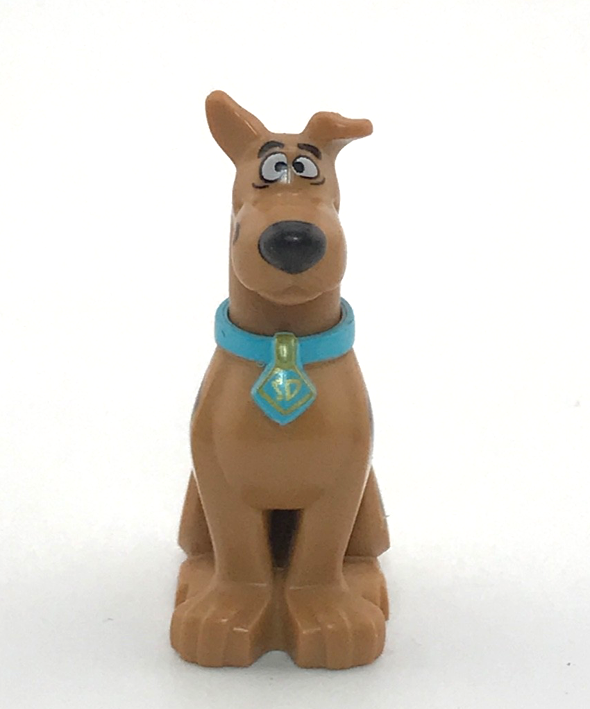 Lego Scooby-Doo Sitting with Tongue Licking Chops Pattern | eBay