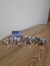 Dansk Designs Lot Of 11 Animal Figurines Silver Plated Gunnar Cyren
