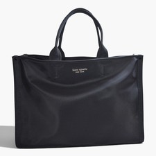 Kate Spade Chelsea Large Navy Nylon Travel Tote Laptop Work Shoulder Bag