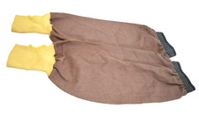 Ansell Brown Made w/ Kevlar/Cotton FR Welding Sleeve 26" w/ Thumb Hole 59-406