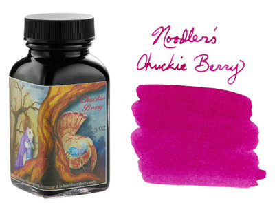 Noodler's Bottled Ink for Fountain Pens in Chuckie Berry - 3oz - NEW in Box