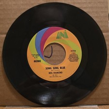 Neil Diamond: Song Sung Blue/Gitchy Goomy - VG+ | 1972 Pop Vocal 45rpm