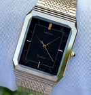 Vintage Seiko Dolce Tungsten Carbide Sapphire Japan Men's Quartz Watch 7741-5080