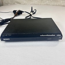 Sony DVP-SR510H CD DVD Player 1080p Upscaling HDMI Black 2015 Slim Design