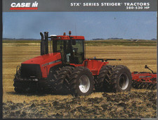 CASE IH "STX SERIES" Steiger Articulated Tractor Brochure Leaflet