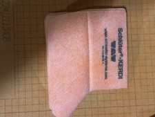 Schl ter KERDI Waterproofing Membrane outside Corner Piece Orange Polyethylene