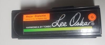 Lee Oskar Harmonica by Tombo G Major Diatonic w/ Case   Made in Japan