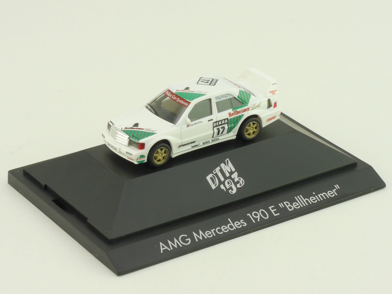 Herpa 181815 Mercedes MB 190 E AMG DTM 1993 Belleheimer Mint OVP 1605-16-07