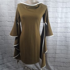 La Reyna Dress Womens Small Retro Cocktail Party Festival Special Occasion