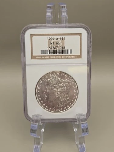 1904-O $1 Morgan Silver Dollar NGC MS65