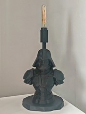Image of Star Wars Darth Vader Inspired Table Lamp with Light Saber effect LED tube bulb