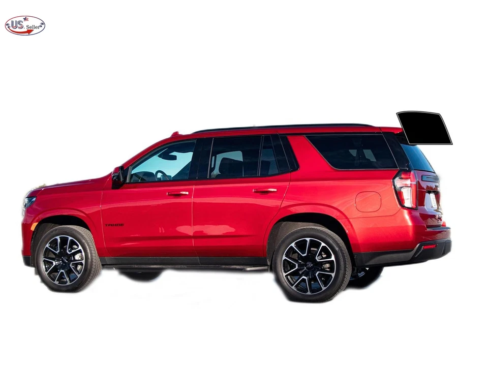 Kit de película de tinte de ventana de 2 capas precortada personalizada computarizada para Chevy Tahoe 21-25 4 puertas Foto 4 de 4