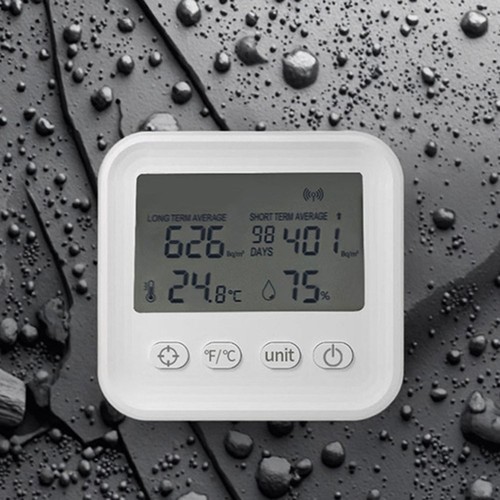 Mini Radon Air Quality Monitor Multifunctional Temperature Sensor Indoor - Picture 4 of 7