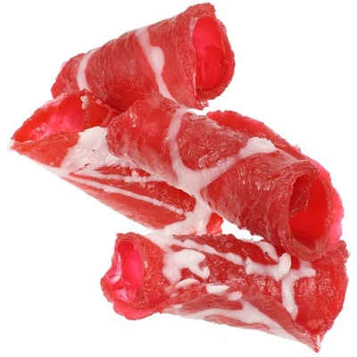 4 Pcs Steak Künstlich Simulationsfleisch Realistische Lebensmittel-Requisiten - Bild 1 von 4