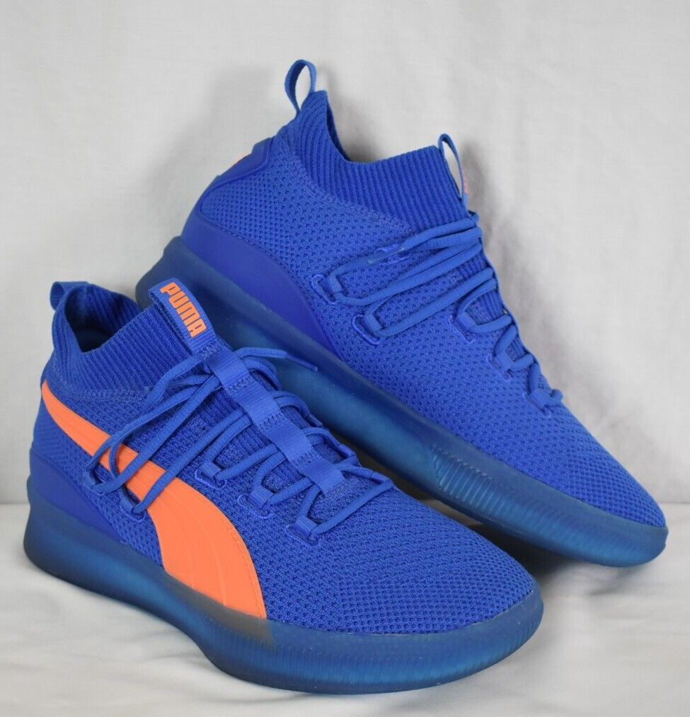 バスケットボール PUMA - PUMA CLYDE COURT &#39;KNICKS&#39; 26cm Puma Clyde Court City Pack New York Knicks Men's - 191712-01