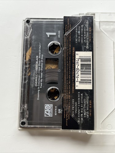 OVERKILL I Hear Black Cassette Tape 1993 ATLANTIC RECORDS - Picture 4 of 7