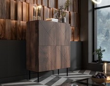 Türkommode Art Deco 4D 89 Sideboard mit Türen Industriell Anrichte Schrank M24