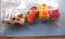 McDonald s Fast Macs Toys- Pull Back Cars 1985