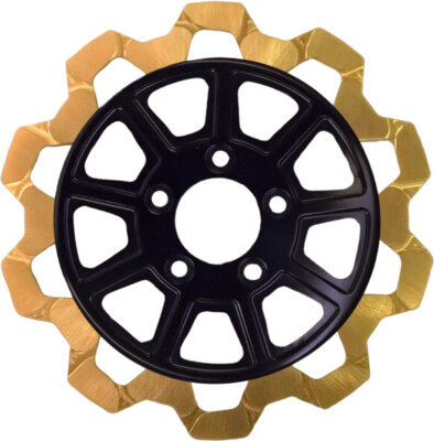 LYNDALL BRAKES 2016-2017 FLSS Softail Slim S Harley Davidson 9 SPOKE ROTOR REAR