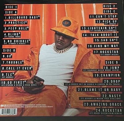 NEW DABABY Blame It On Baby 2-LP Vinyl South Coast B0032420-01