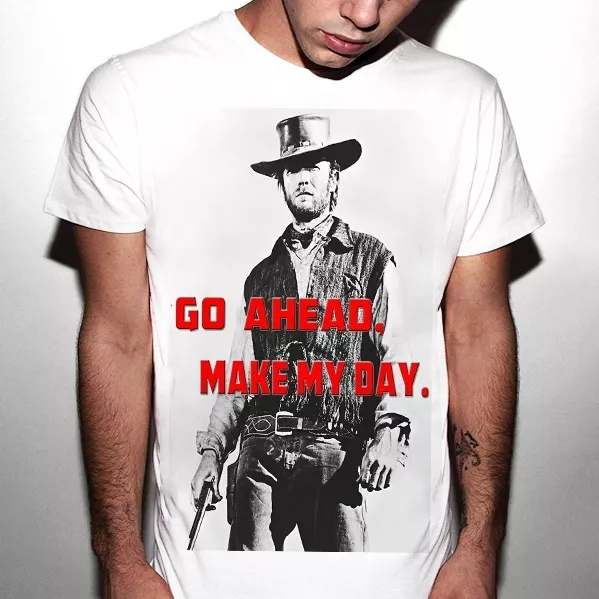 T shirt clint eastwood hotsell