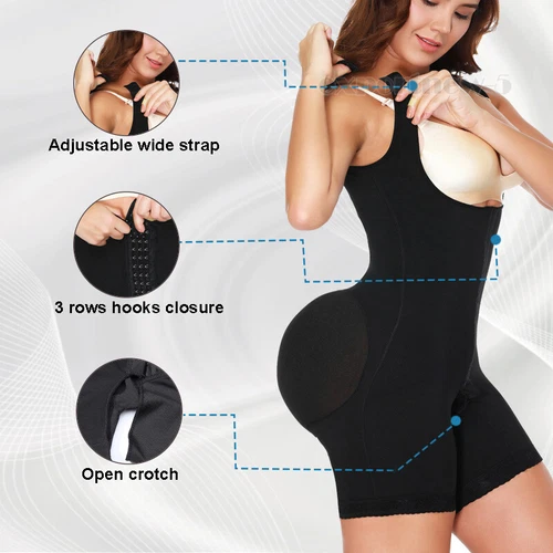 Fajas Colombianas Reductoras Levanta Cola Girdle Post Surgery BBL Body Shaper US - Picture 5 of 20