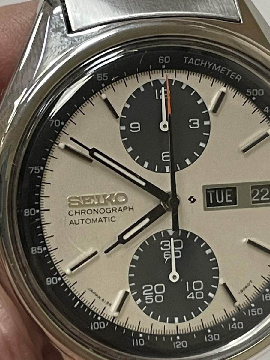 Seiko Panda Silver Men's Watch - 6138-8020 for sale online | eBay