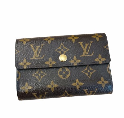Louis Vuitton Monogram Alexandra Trifold Classic Wallet Monogram