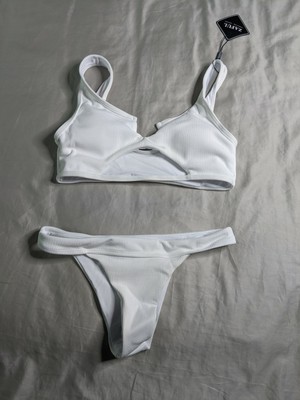 zaful white swimsuit