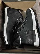 Image of Timberland Sprint Trekker Mid Boots Black Nubuck Uk 9 Rare Colourway New In Box