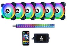 UPGRADE TO 6 RGB FANS  REMOTE CONTROL KIT