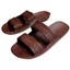 Pali Hawaii Classic Rubber Sandals - BROWN/7 | Jesus sandals, Womens red shoes, Hawaiian sandals