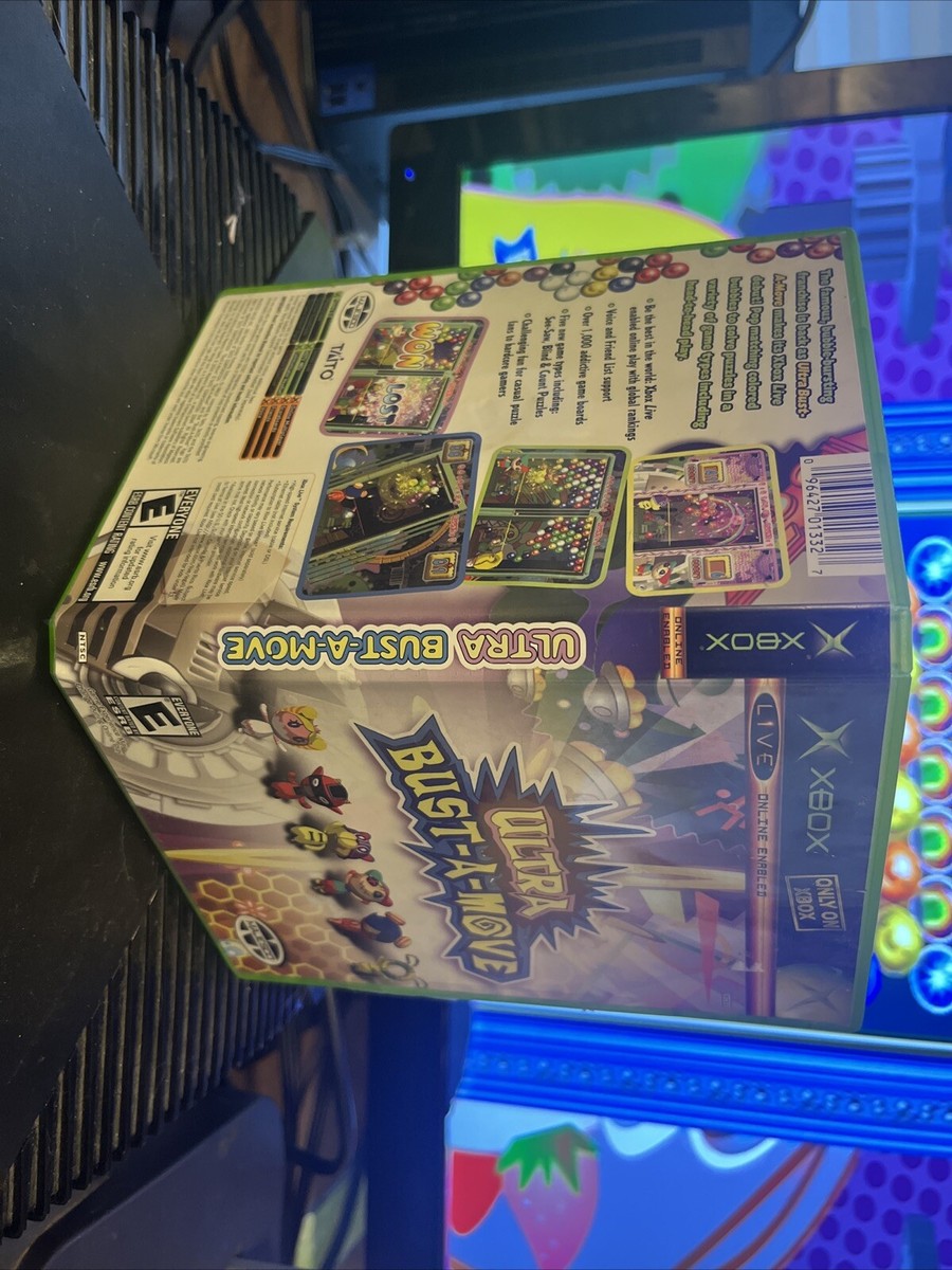 Ultra Bust-A-Move (Microsoft Xbox, 2004) Tested Working Tito