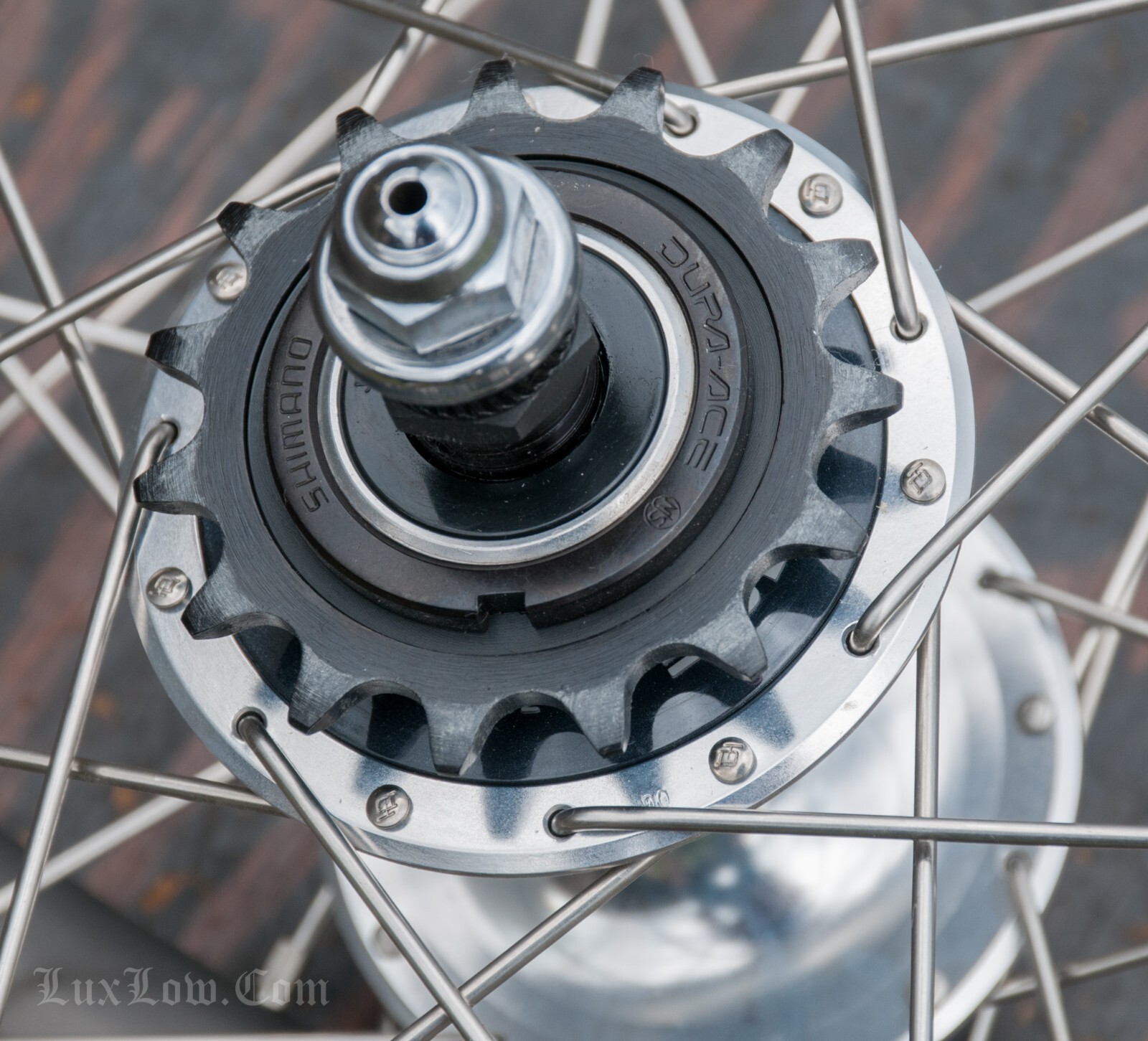 NOS Vintage Dura-Ace 700c Track Bike WHEELS Bicycle Fixed Gear Hub Araya RimsNJS
