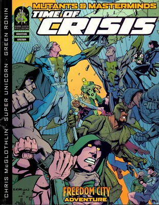 RPG RPG ROLE-PLAYING GAME / MUTANTS & MASTERMINDS TIME OF CRISIS