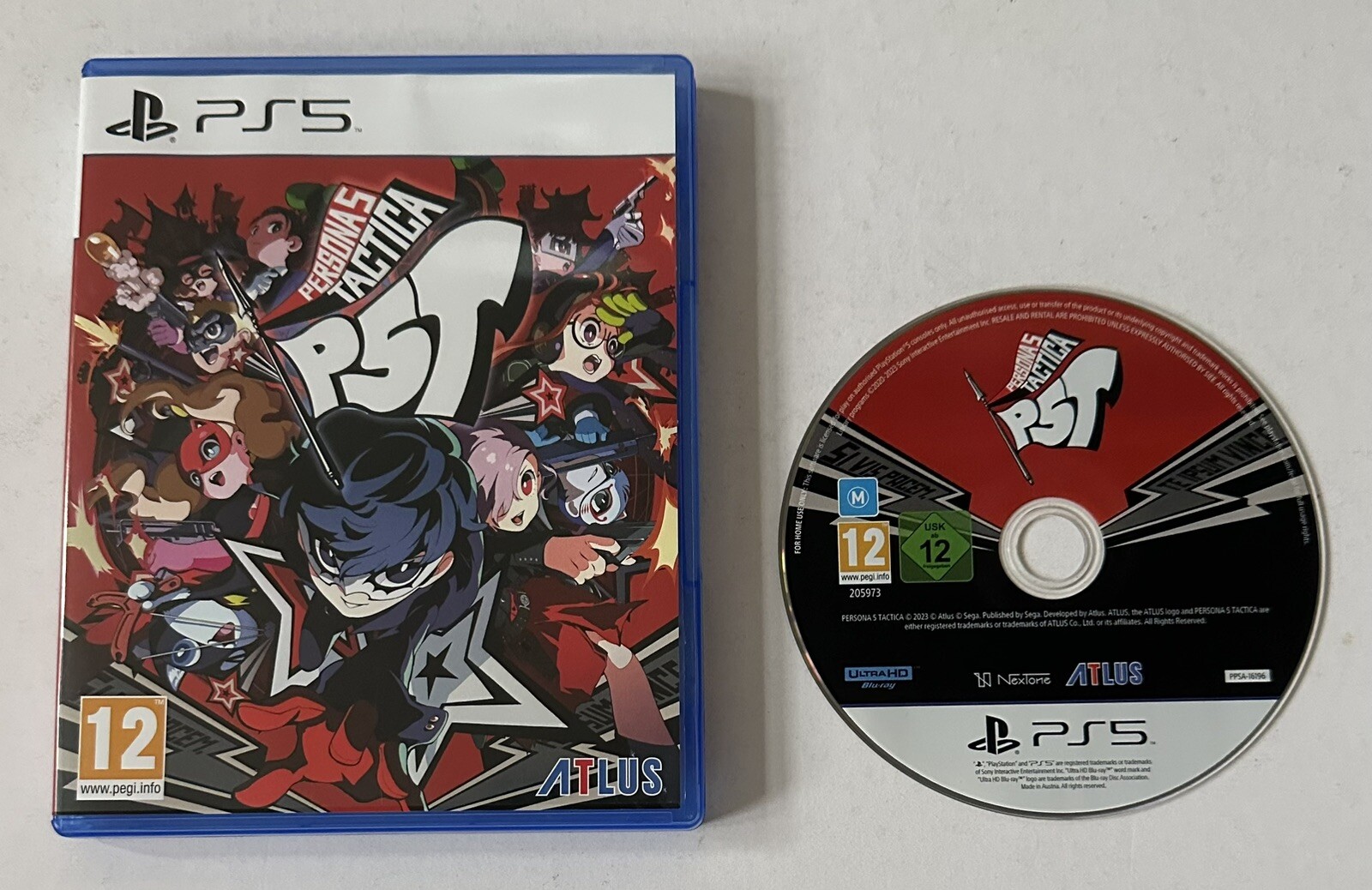 Persona 5 Tactica Sony Sony Playstation 5 PS5 Boxed PAL