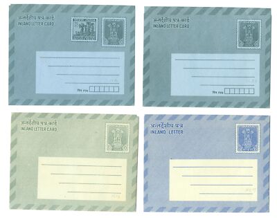 INDIA - 16 x INLAND LETTER CARD - MINT - VF | eBay