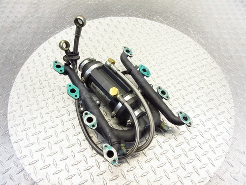 1995 Ferrari 355 F355 Motronic 2.7 Water Oil Heat Exchanger Outlet Manifold - Picture 9 of 11