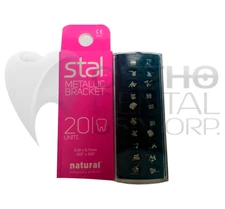 stal TM Bracket Mini W/H 3, 4, 5 20pcs USA Seller High Quality Orthodentalusa