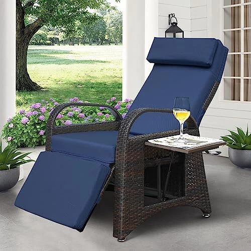 Reclining cheap yard chair