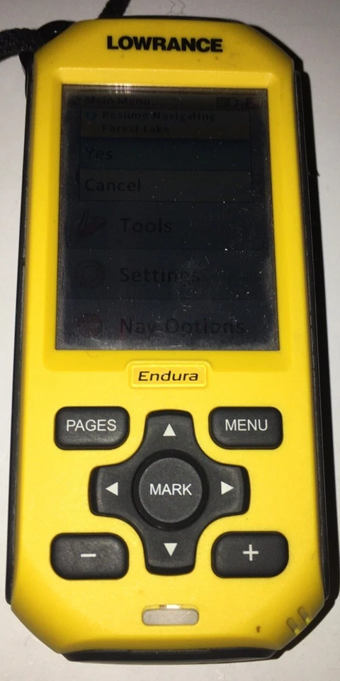 Lowrance Endura Out&Back Outdoor GPS Navigator Vintage Hiking GeoCaching - Image 4 of 4