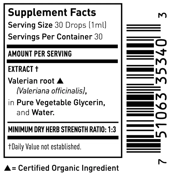 ** 2 упаковки ** травы Gaia - жидкость для корня валерианы (1 унция) - Изображение 2 из 2