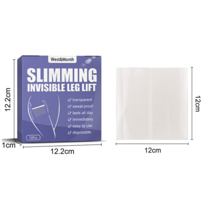 10X Invisible Leg Lift Stickers Latex Free Thigh Shaping Lifting Slimming Tape